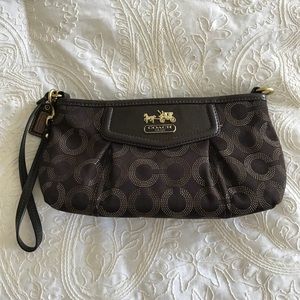 Authentic coach wristlet